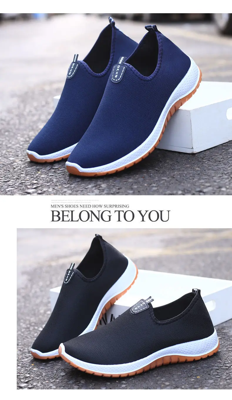 Hongyan Summer Mesh Shoes,Men's Soft Sole Breathable Shoes,Men's Anti ...