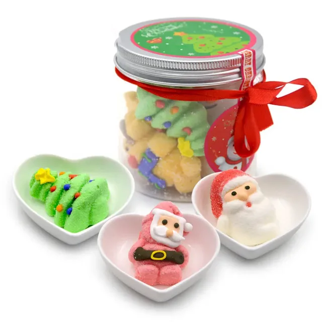 Christmas Santa Claus Tree Shape Marshmallow Gummy Candy