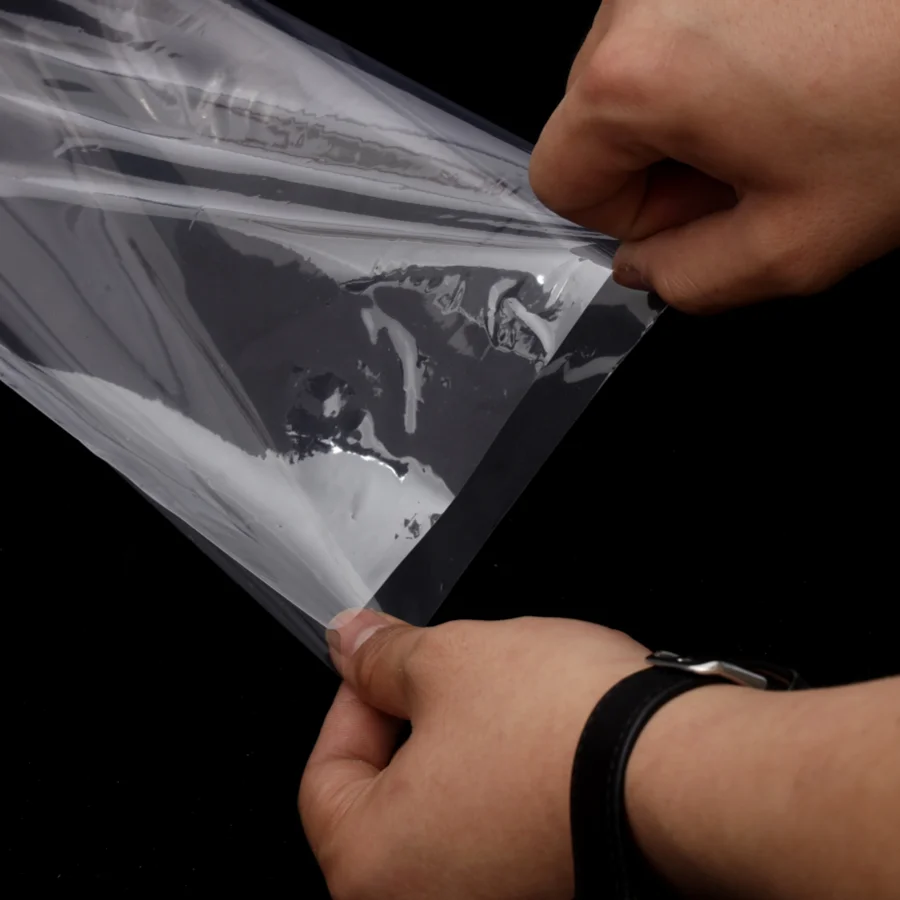 Color Custom Light Blue Transparent Durable Soft PVC Film Plastic Packing Fim