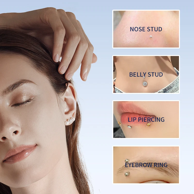 Organic Piercing Aftercare Spray - Gentle Healing Sensitive Skin