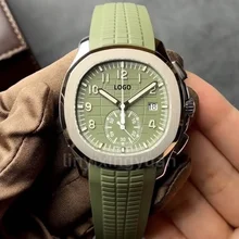 Men's casual leather watch Luxury watch charm bracelet perfect watch set