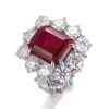 Real solid 10Kgold lab gemstone ring