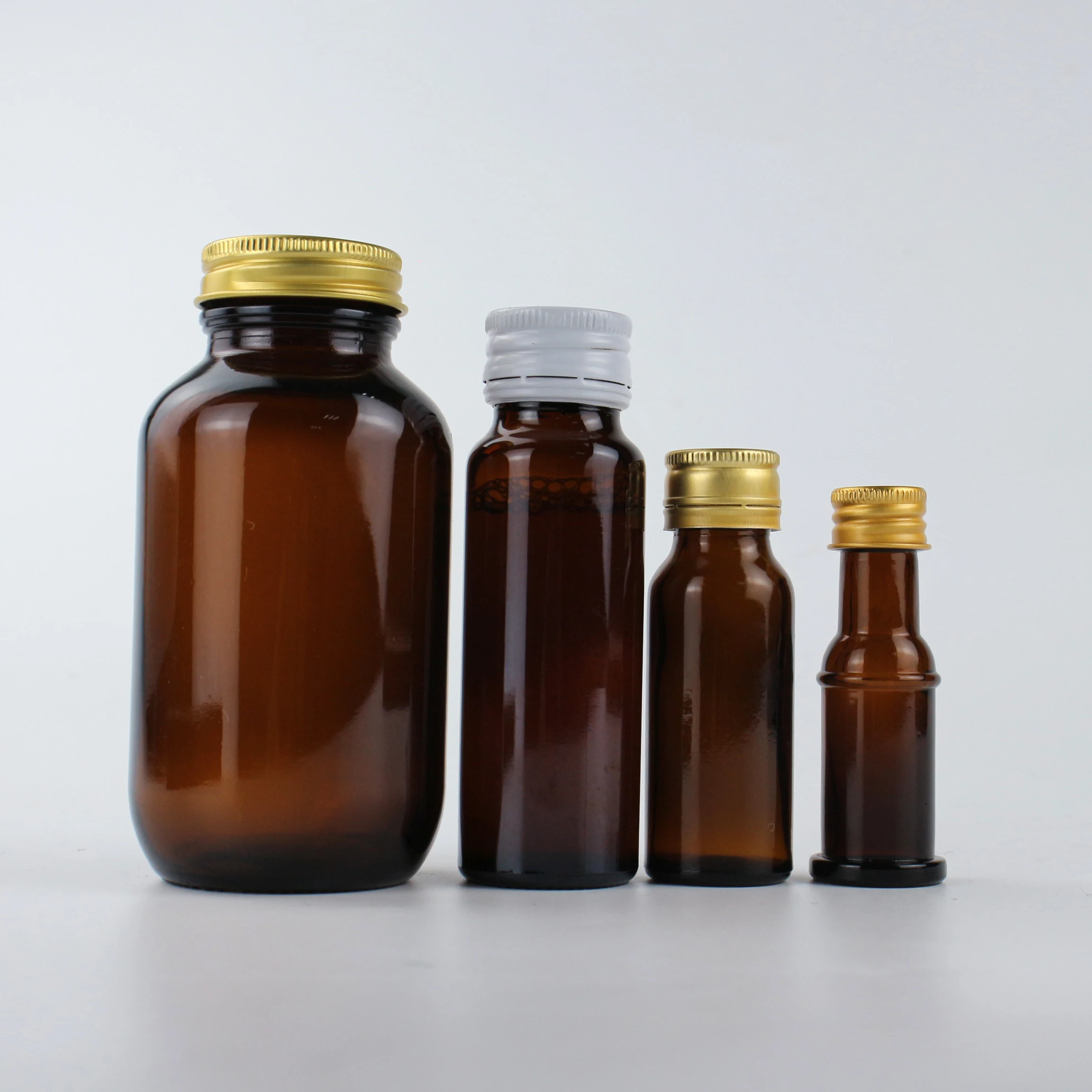 150ml Amber Glass Bottle Screw Cap Dropper Packaging for Essential Oils Skin Care Cream Eye Drops Infusions 20ml Sizes Available