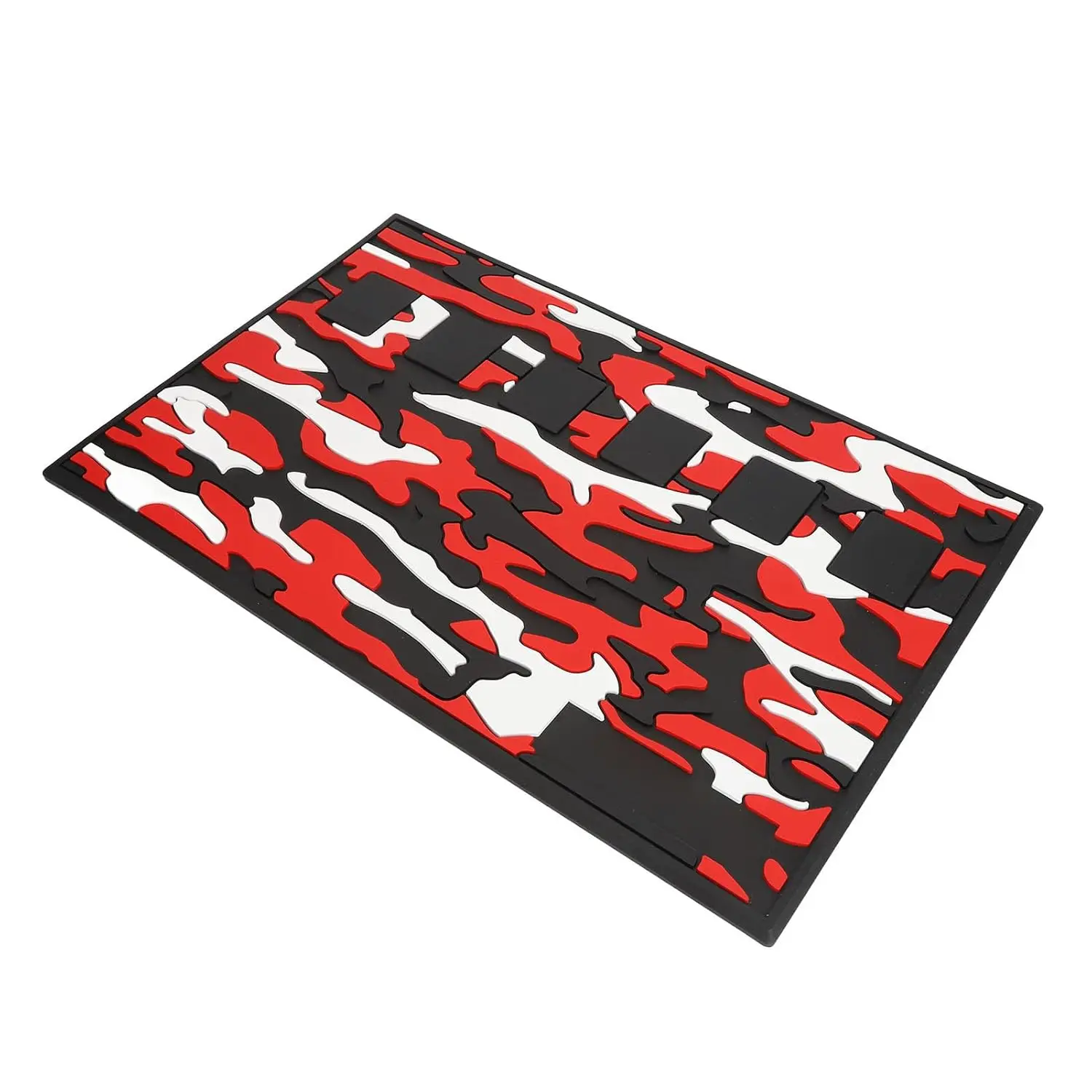 Magnetic Salon Mat for Barbershop Organized Hair Tools & Accessories Including Clippers for Barber Shop Use