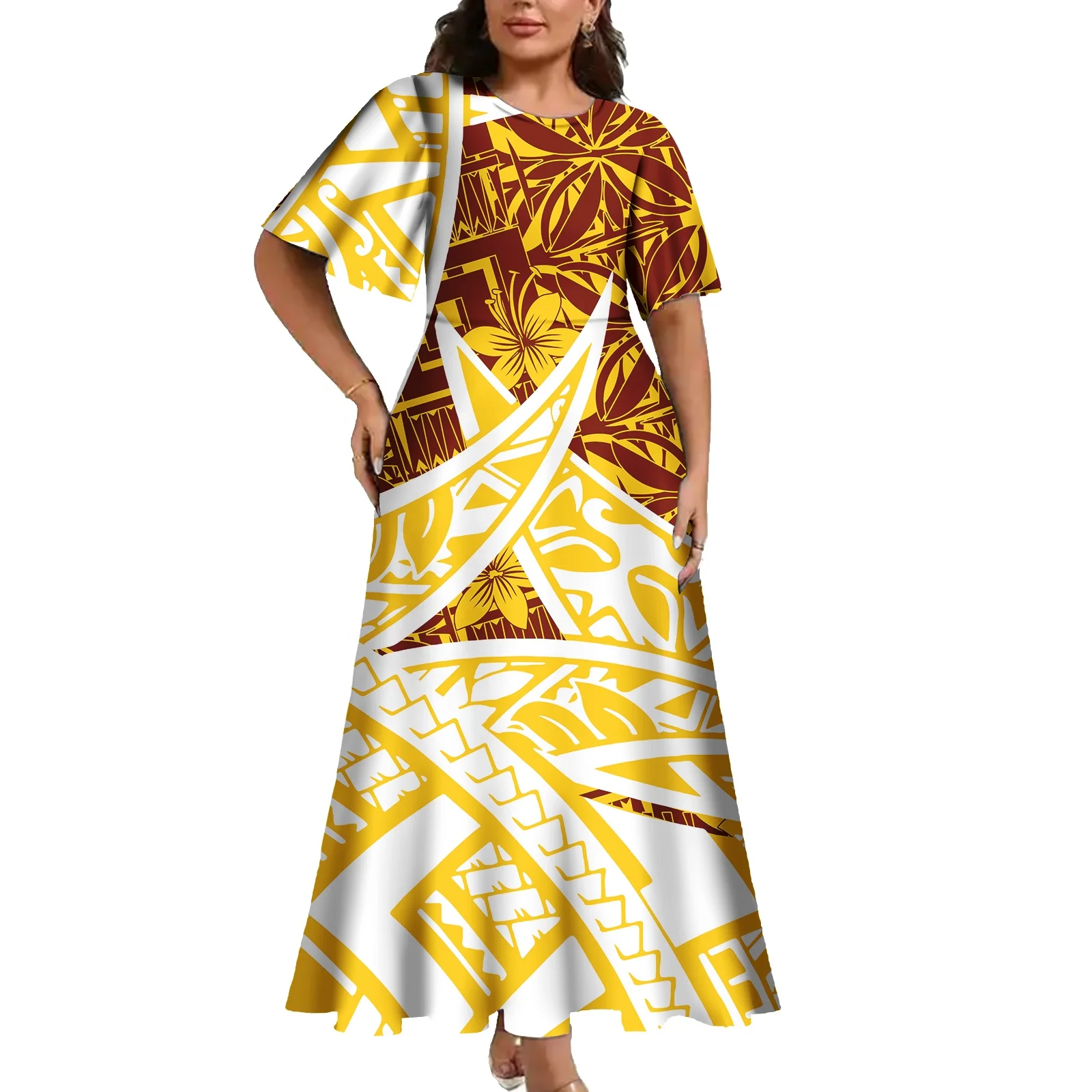 samoan prom dresses Islander Prom Dress Maddy Iva Looking Absolutely Stunning In Her Custom Prom I Loved Designing This