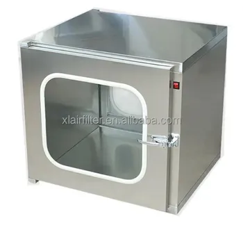 High Quality Coated Steel/SS304/SS316 Dynamic PassThrough Box/Transfer Window with HEPA Filter