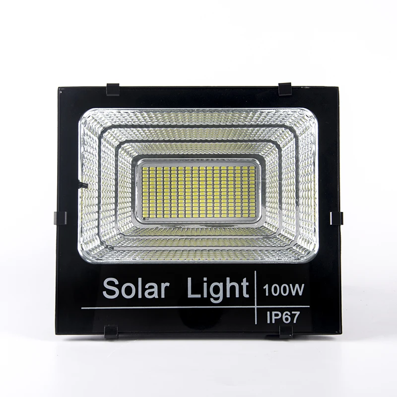 Factory Price 100W Solar LED Flood light Waterproof IP65 for Outdoor Use