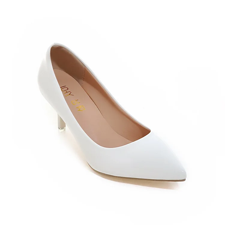 Zapatos tacon blancos Clearance