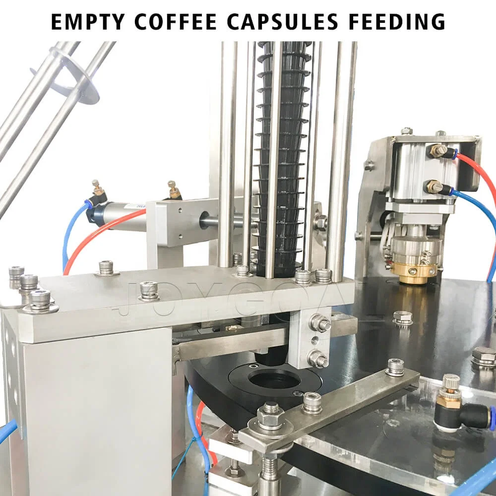
Coffee powder pods filling sealing packing machine with plastic capsules filling and sealing machine 