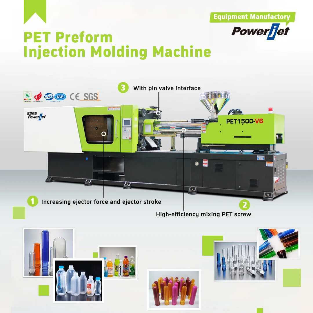 Professional Plastic Injection Molding Machine for Making Plastic Beverage Drink Bottle Preform