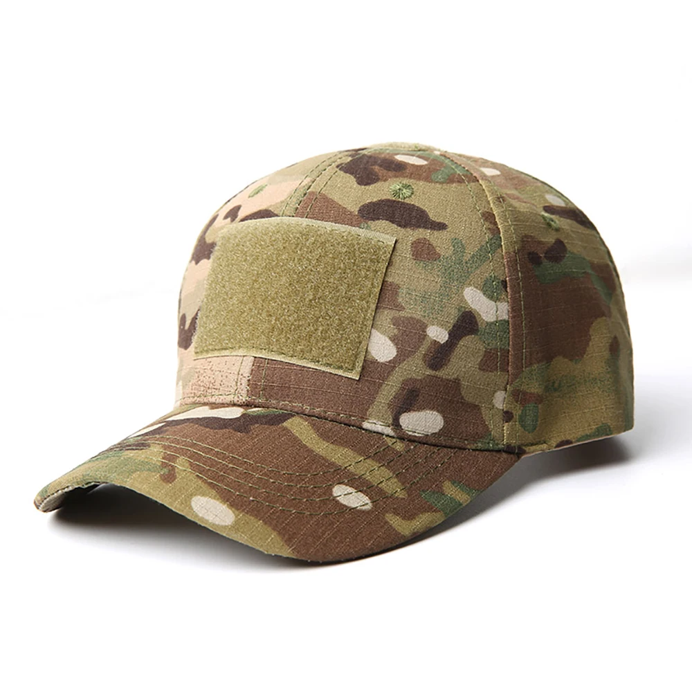 China Cema Woodland Camouflage Cap With Hook And Loop Fasteners ...