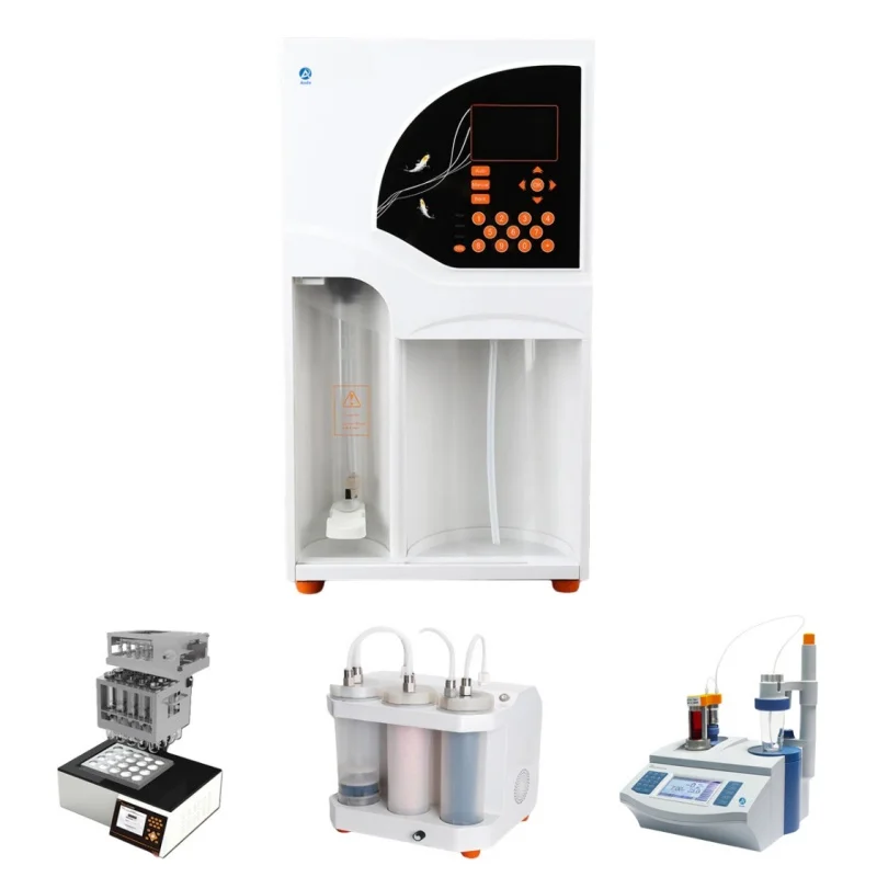 Aoda K9840 Automatic Kjeldahl Distillation Unit with 20holes Kjeldahl Digestion Graphite Furnace