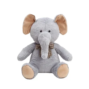 Hot Selling Soft Elephant Plush Toy Children's Birthday Gift with PP Cotton Filling
