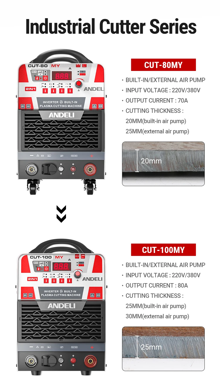 ANDELI Industrial Arc Plasma Cutting Machine - New Arrival