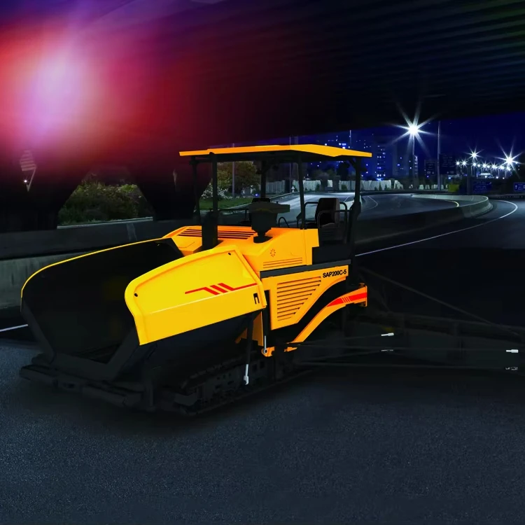 Asphalt Concrete Paver SSP90C-8 Paver High Reliability 9.2m Paving Width