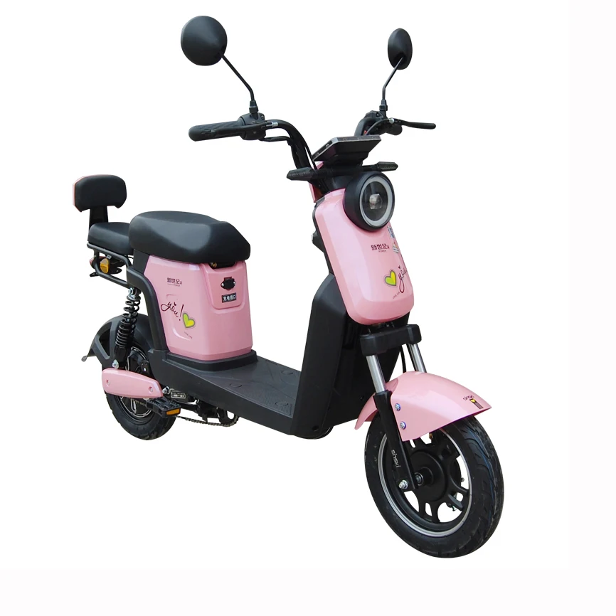 Sinski Good Quality Girls Fashionable Mini Electric Bike Scooter 48v24ah  Leisure Electric Bicycle with LED