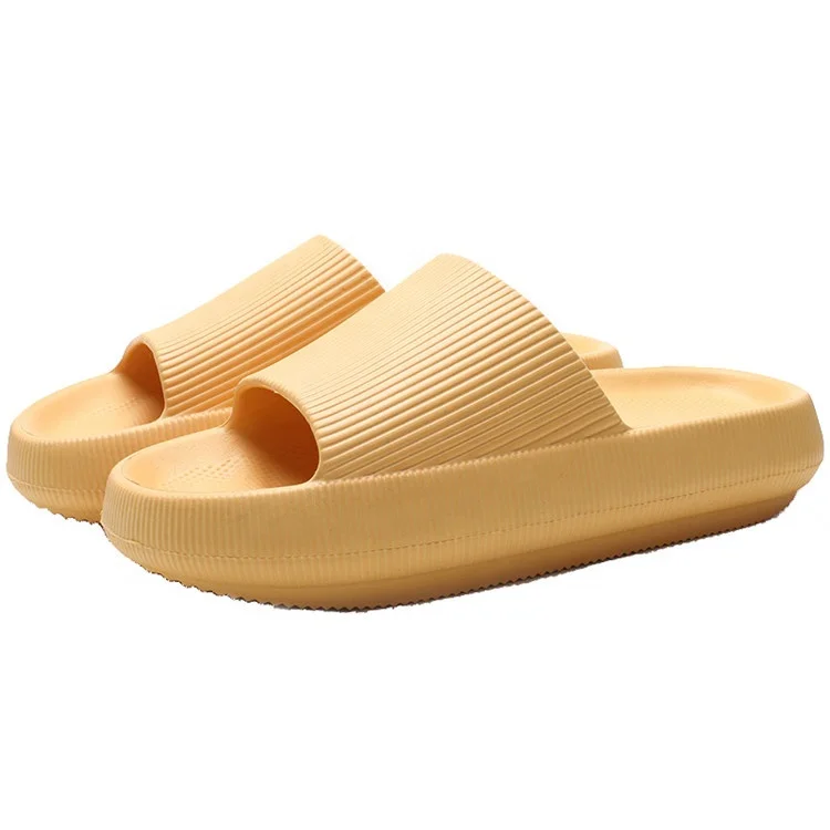 Women Men's Thick Sole EVA House Slippers with Non-Slip Design