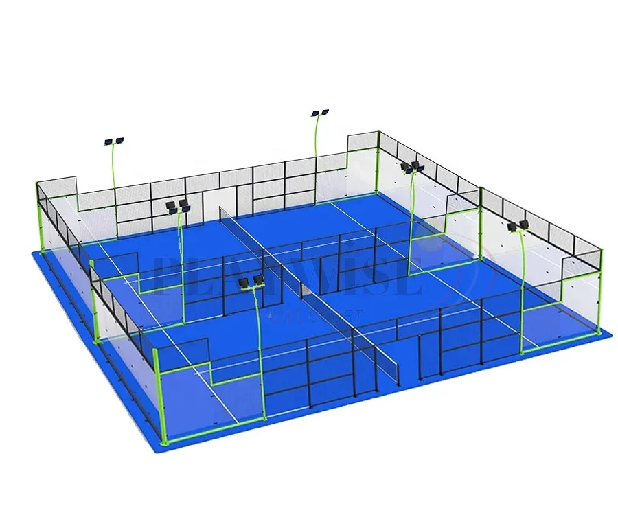 Direct Selling Padel Court High Quality Sports Equipment Padel Tennis Court System