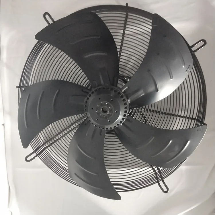 Multi Functional 630 มม.ประตูด้านนอกอุตสาหกรรมไอเสีย Axial Fan เรือนกระจกพัดลมพลังงานแสงอาทิตย์ 220 V/230 V