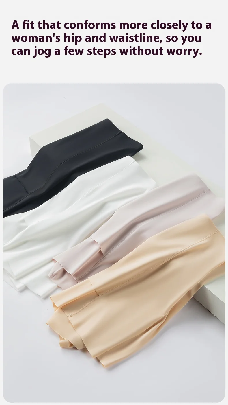 Wholesales New Arrival Invisible Sport Shorts Women Anti-Slip Nylon Underwear Seamless Breathable Anti-Peeping