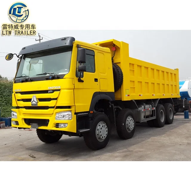 Second hand Sinotruck HOWO Left Right Hand Drive 371hp 10 wheel Tipper Truck Used 6X4 8X4dump Truck for Sale