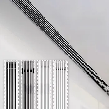 Adjustable Air conditioning Hvac Ceiling Aluminum Air Grille Linear Vent Slot Diffuser Grilles and Diffusers