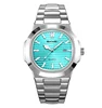 silver/light blue