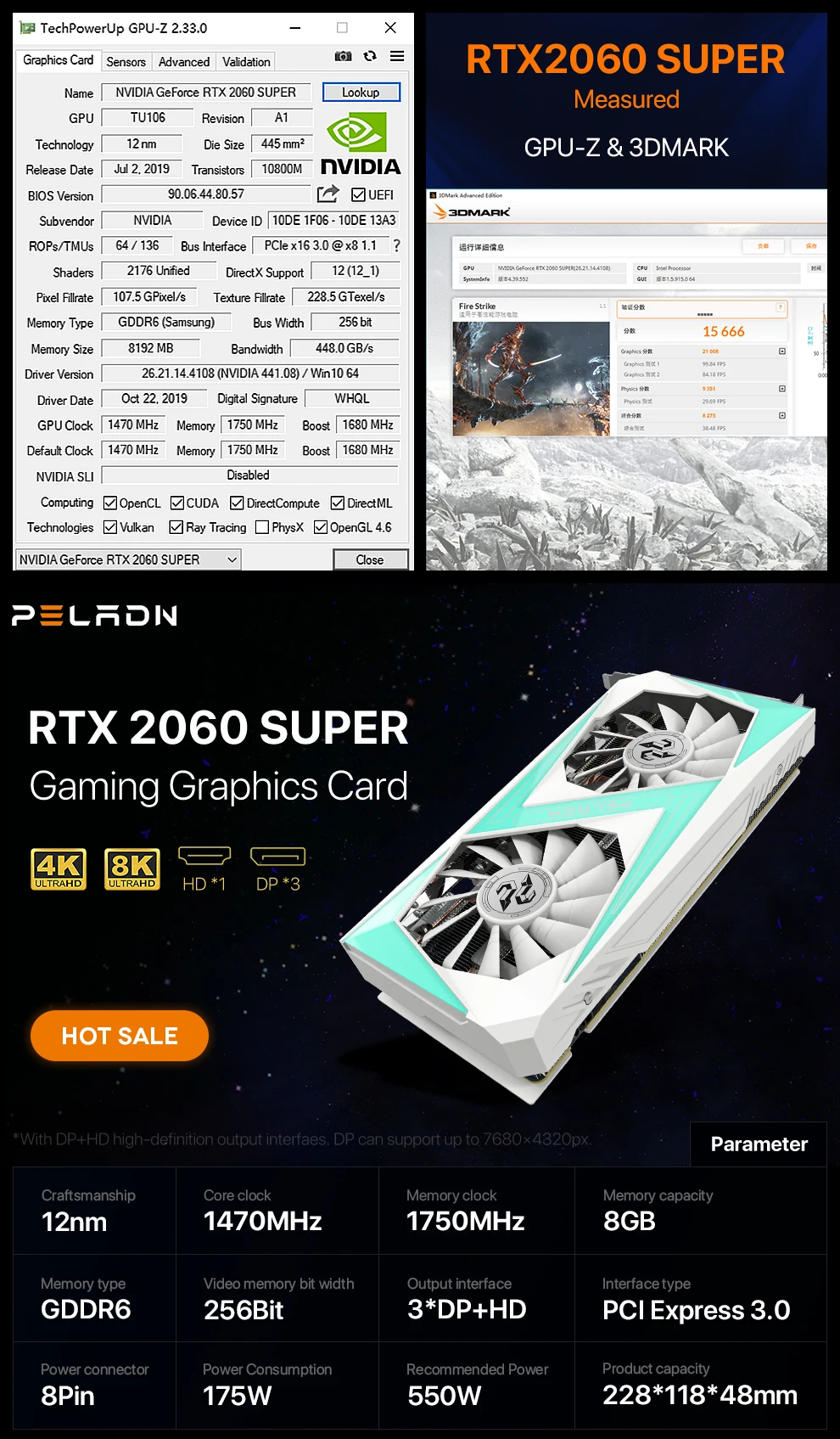 Rtx 2060 New Rtx 2060 Super 8gb Gddr6 Vga 2060s 8g Gaming Video Card GTX  1660 Ti 1660 Super Gpu Card 2060 Super Graphics Card