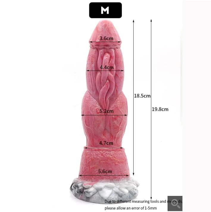 Realistic Monster Vibrating Dildo with Suction Cup Adult Women's Sex Toy