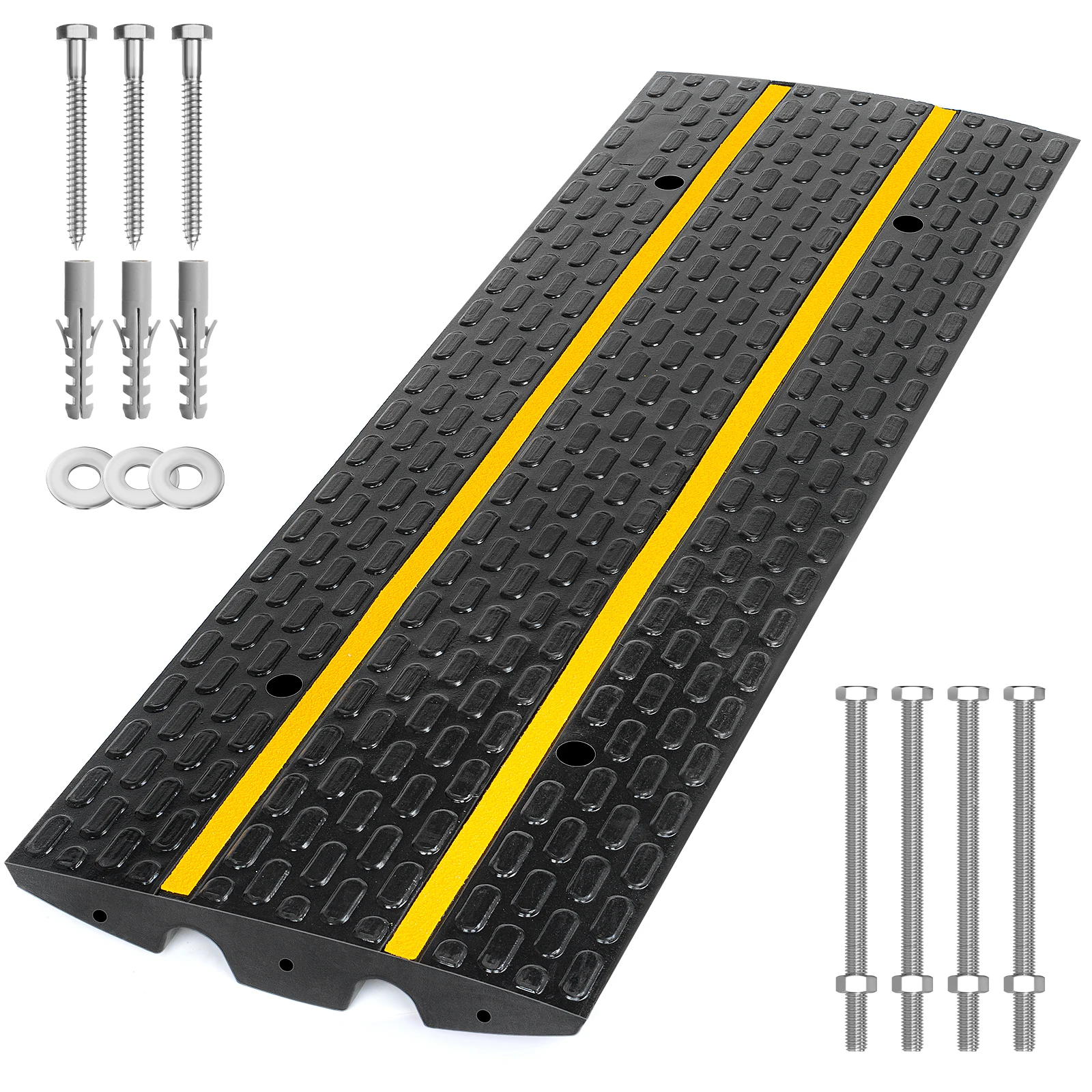 Rubber Driveway Ramps Curb Ramp Threshold Ramp for Loading Dock, Motorcycle & Wheelchair manufacture