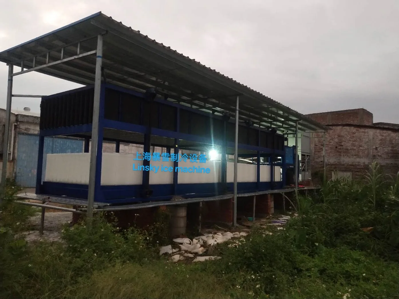 30Ton Automatic Direct Cooling Ice Block Machine