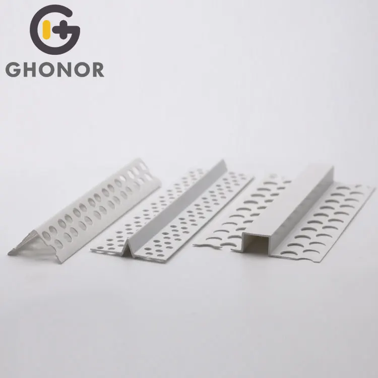 Edg Pvc Groove Line Drywall Bead Plastic Extrusion Corner Bead For Wall