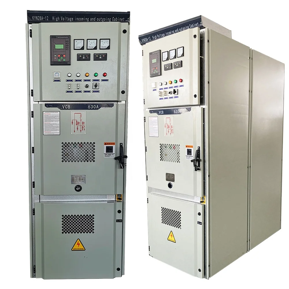 10kV 12kV Medium voltage indoor MV KYN28 SWG electrical metal-clad removable switchgear and protection