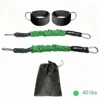 Sac de couverture de pied simple en tissu anti-casse vert de 40 lb