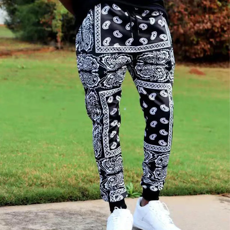 Custom Mens Joggers Skinny Fashion 