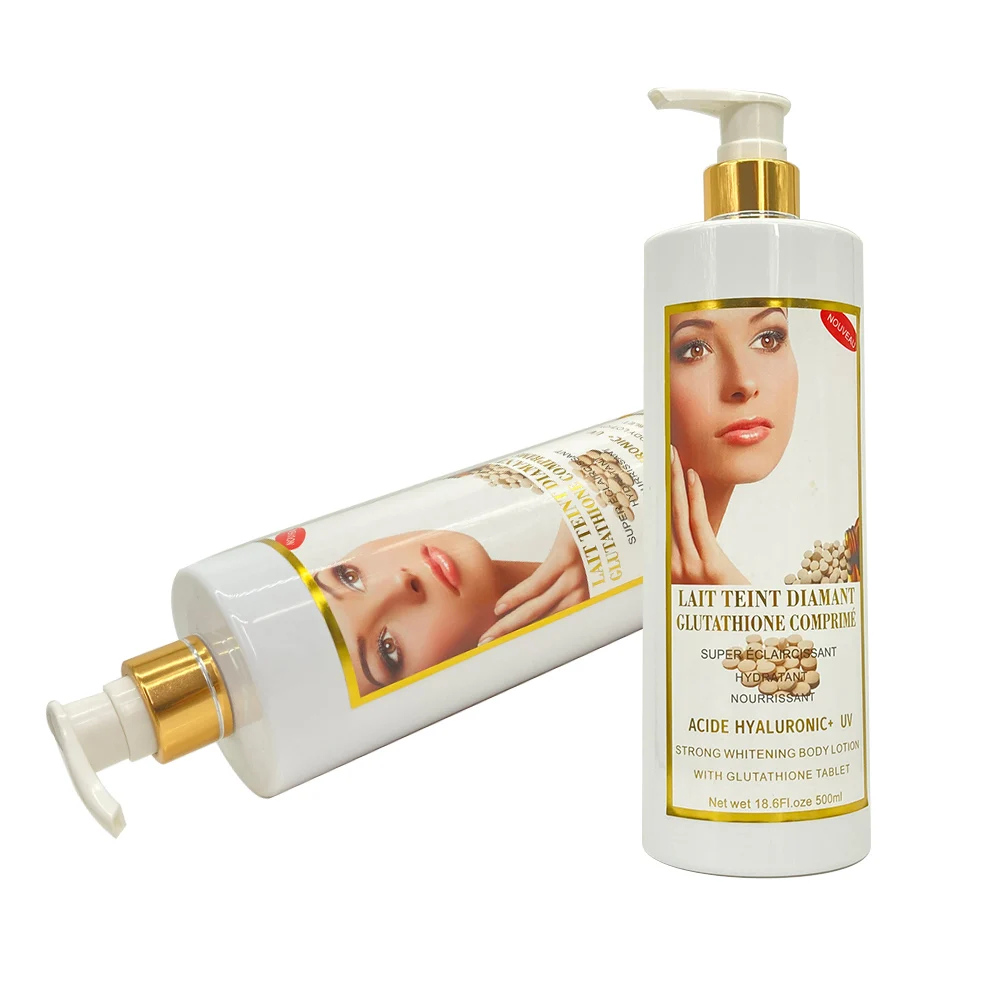 lait teint diamant glutathione comprim claircissant - - - Hydratant - Sans parabne Duo lait et serum teint
