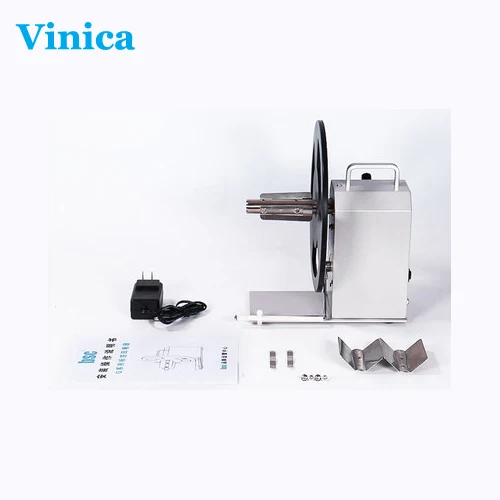 Electric Label with Label Auto Peel off and Rewind Rewind Stick Rewinder Machine