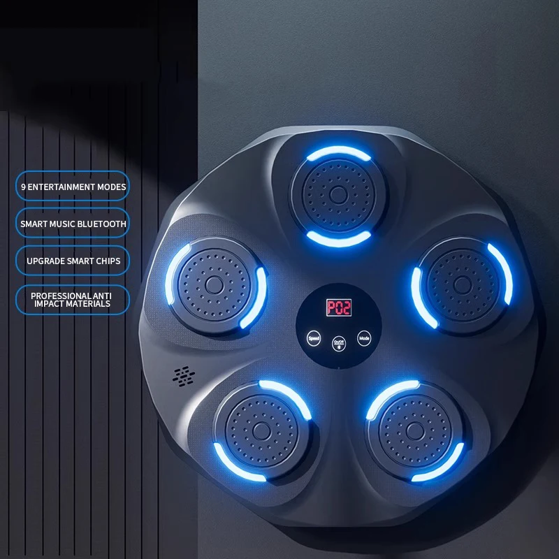 Exercise Music Boxing Machine One Punch Smart Music Boxing Machine Home Wall Mount Training