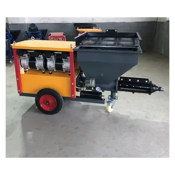 Small cement mortar spray painting machine for wall spraying