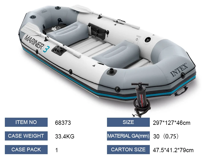 Intex 68373 Durable Inflatable Kayak 