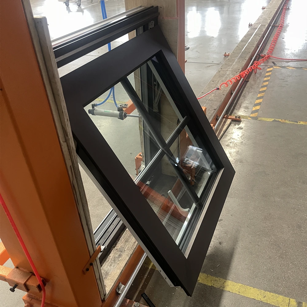 Minglei Custom Made Triple Pane Aluminum Exterior Awning Windows China Manufacture Windows manufacture