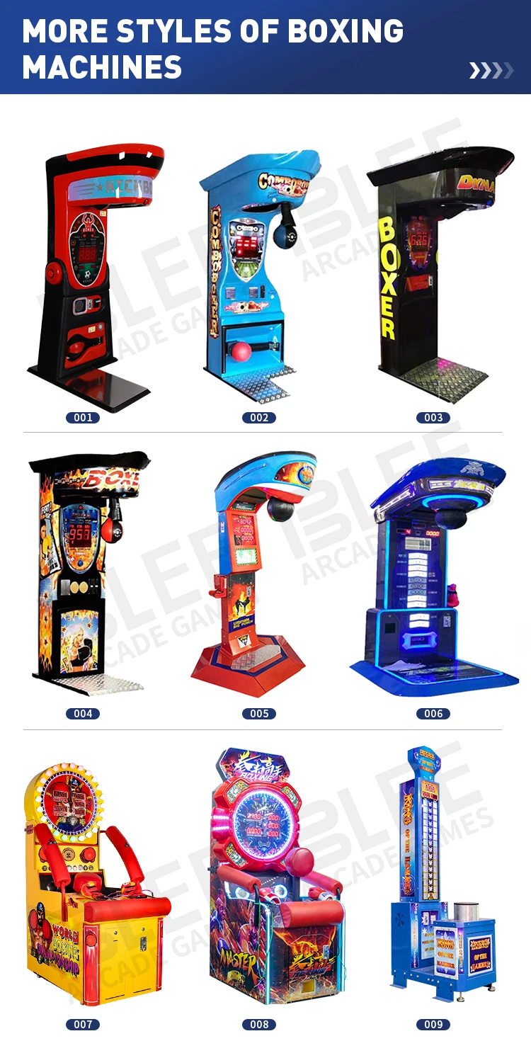 Hot Sale Coin Operated Prize Redemption Boxing Machine Arcade Game