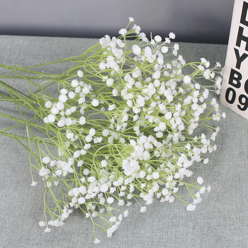 Af0304 Babys Breath Gypsophila Wedding Decoration White Colour Real