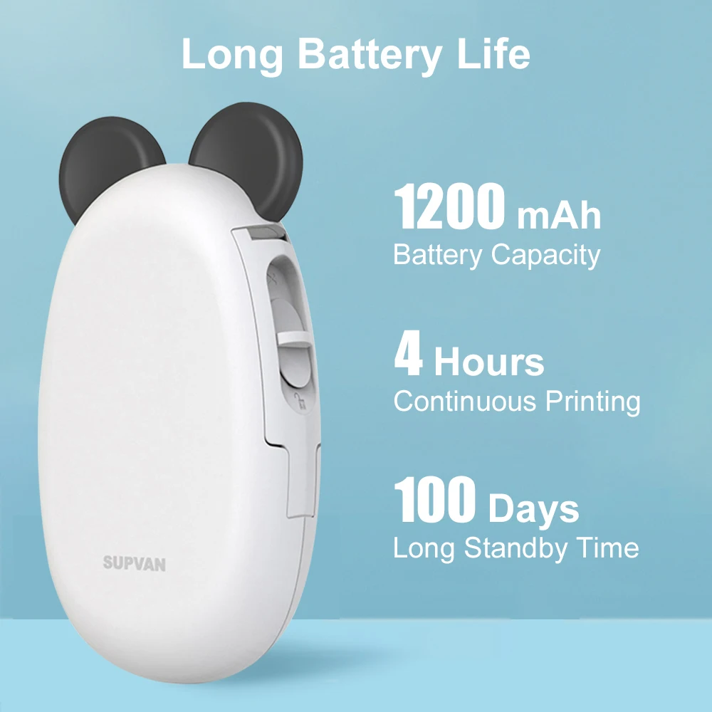 SUPVAN Factory E10 Hand Mini Printer Without Ink