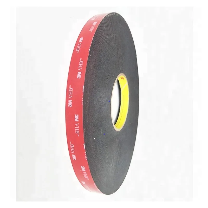Black 3m Vhb Tape 5915 / 5925 / 5930 / 5952 / 5962 For Painted Metal