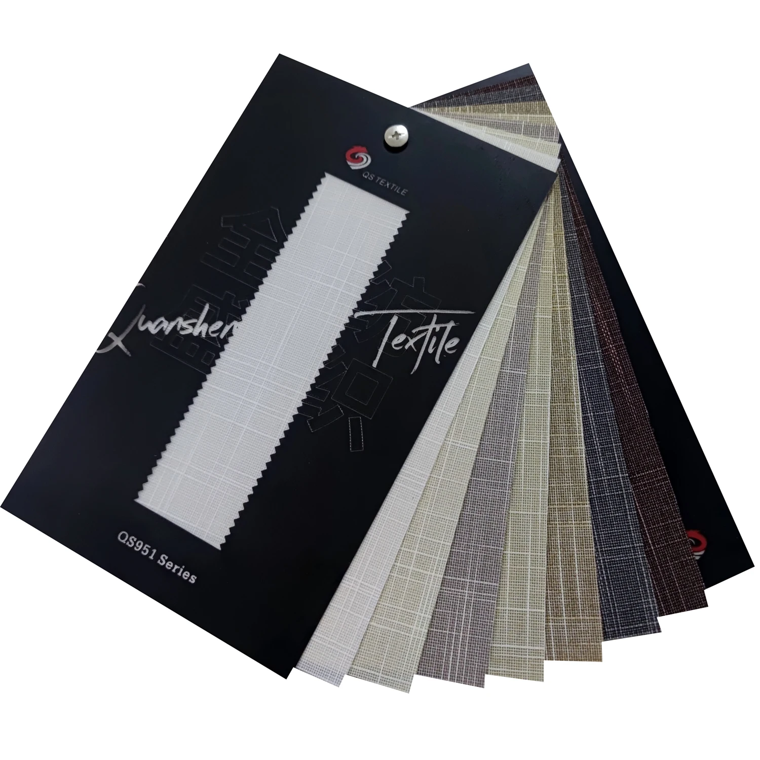 Qs951 Transparent 89mm 127mm Vertical Blinds Curtains For High Window