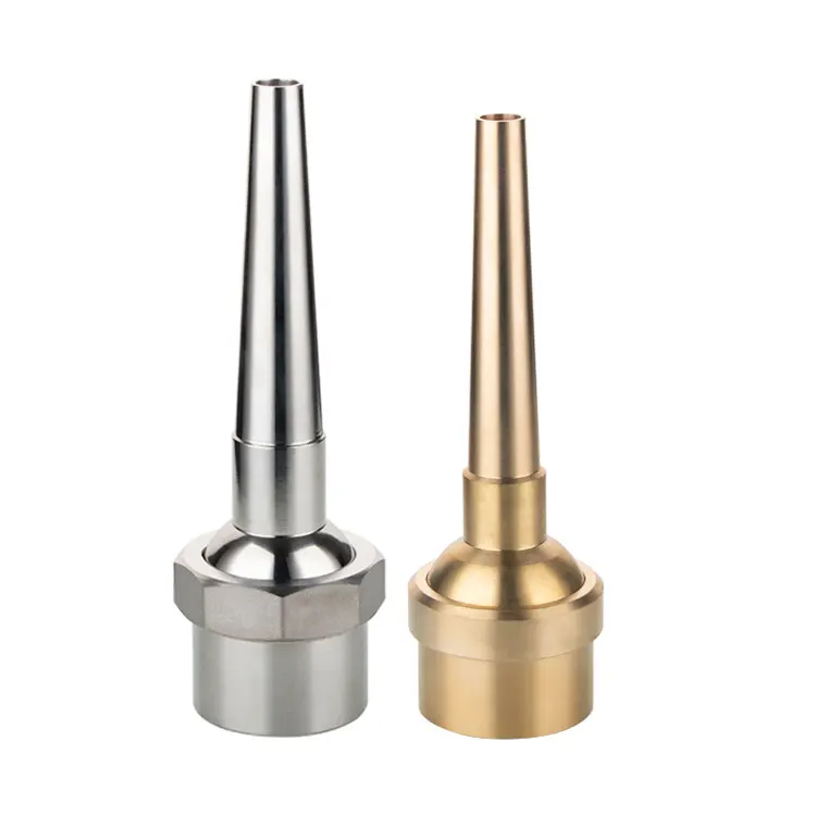 Adjustable Outdoor Stainless Steel Spray Water Dry Deck Fountain Nozzle Stone Garden Product
