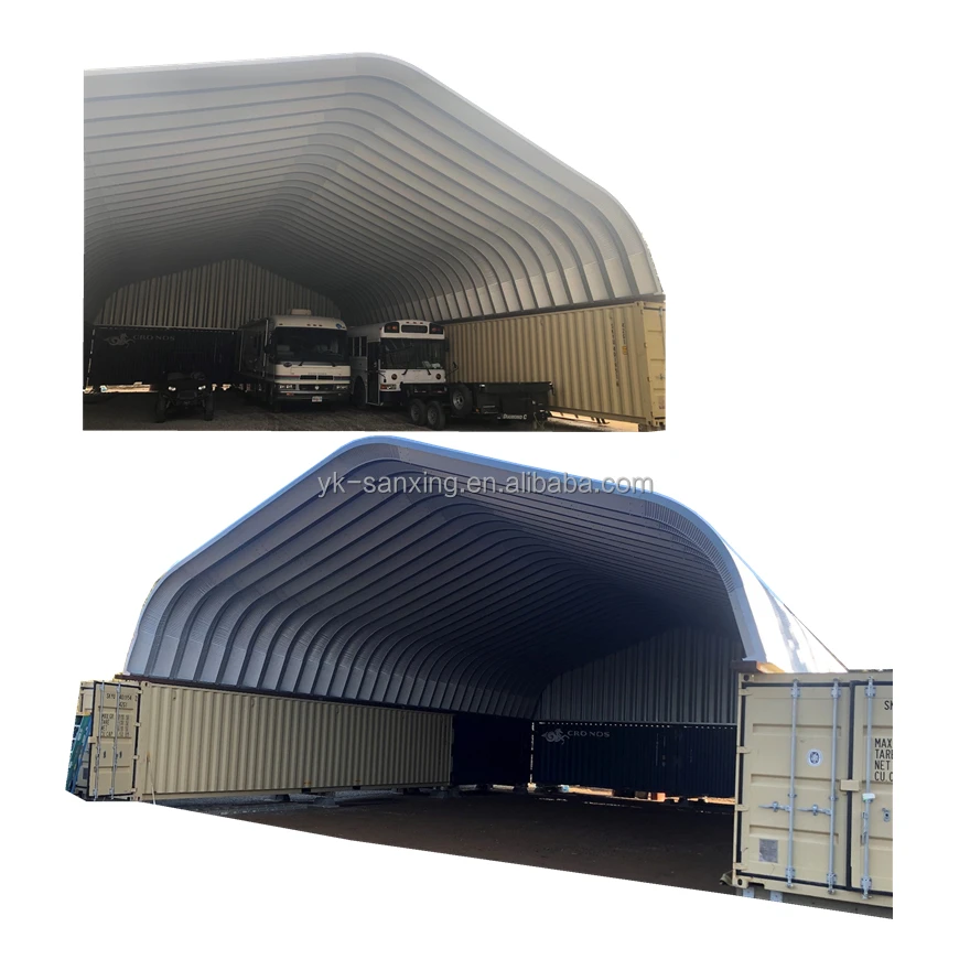 Quonset Shipping Container Cover Enclosed Front Steel Building Buy Quonset Hut Kits,Container