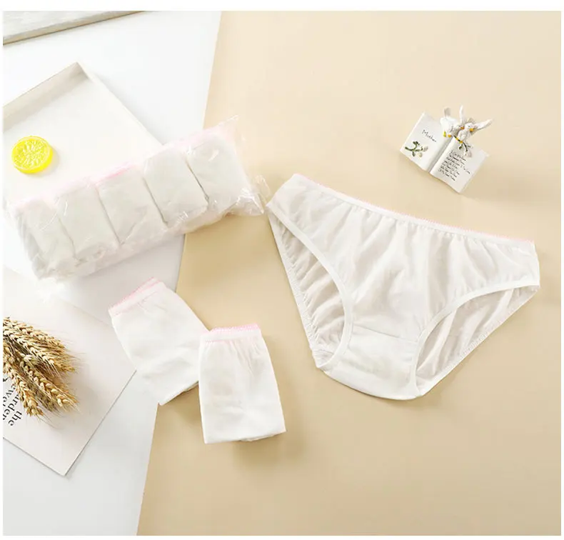 Wholesale Cheap 100 Cotton Disposable Maternity Under Panties Hospital