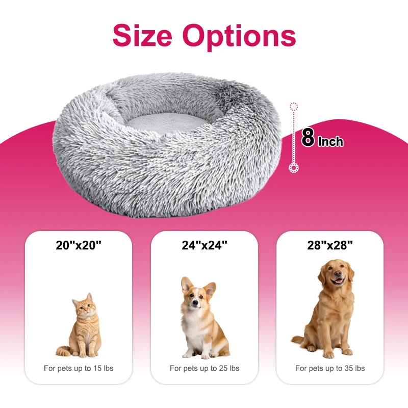 Pet bed in use